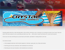 Tablet Screenshot of crystalpool-aruba.com